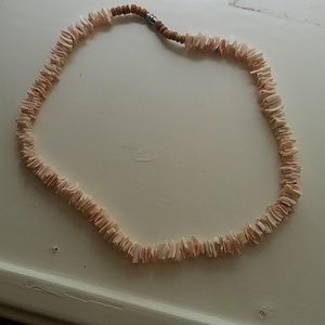 Puka shell necklace